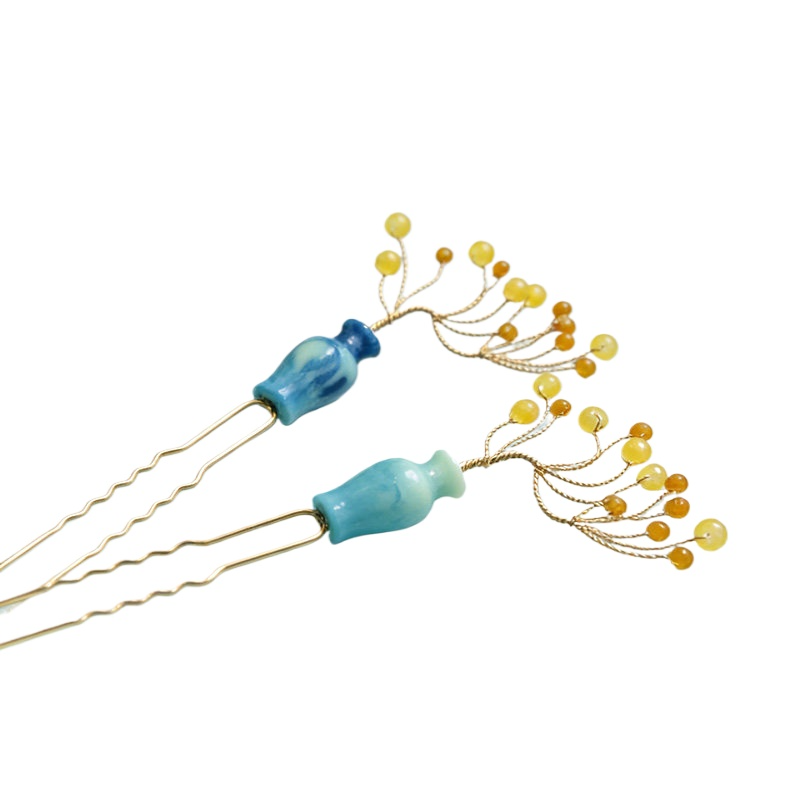 Pursuit of Jade CDrama Fan Changyu Vase Hairpin