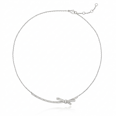 Kdrama Can This Love Be Translated Go Youn‑jung Ribbon Bow Necklace