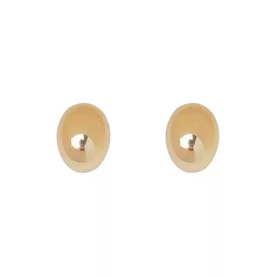 Gold Oval Earrings as seen on Kim You Jung Dear X Kdrama