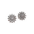 Queen Of Tears CZ Starburst Celestial Earrings 눈물의 여왕 Hong Hae In Jewelry (Kim Ji Won)