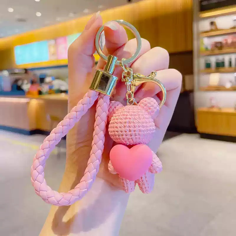 Lovely Runner Kim Hye Yoon Im Sol couple bear keychain