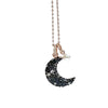 My Demon Kdrama Do Do Hee (Kim Yoo Jung) Blue Crecent Moon Necklace