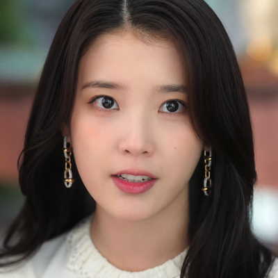 IU Gold Linked Dangle Earrings | Perfect Crown Kdrama