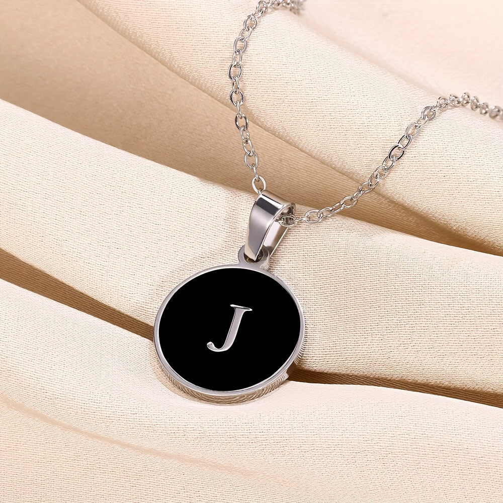 CDrama The Early Spring Floral Shang Zhitao's Typewriter Key Necklace Initial Pendant