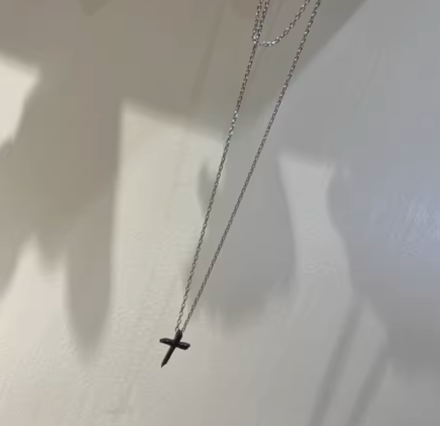 My Demon 마이데몬 Jung Koo Won (Song Kang) Layered Cross Necklace