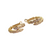 Queen Of Tears CZ Embellished Loop Earrings 눈물의 여왕 Hong Hae In Jewellery (Kim Ji Won)