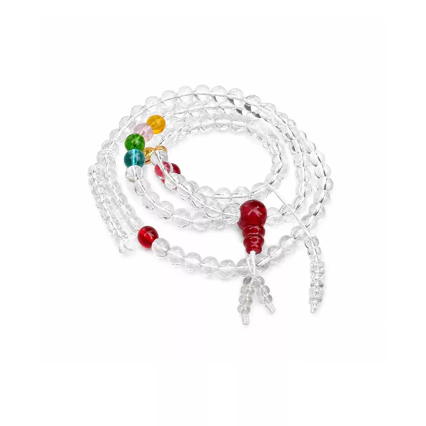 Flora Shang multi-wrap crystal beaded bracelet as seen C Drama The Early Spring