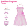 Barbie Costume | Barbie Cosplay | Barbie Gingham Dress Style 1