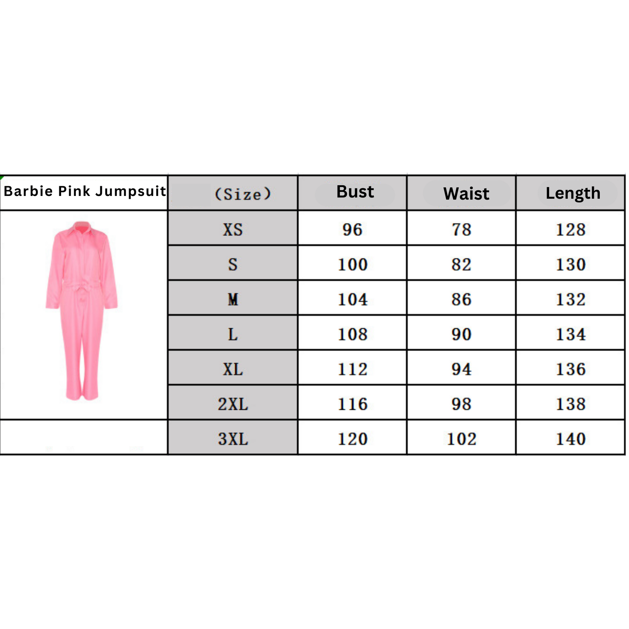 Barbie Pink Jumpsuit | Barbie Costume Adult