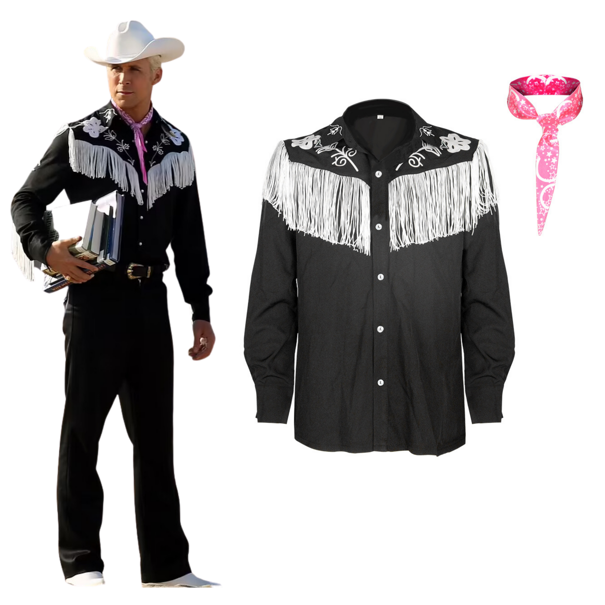 Ken and Barbie Costumes for Adults  Ken's Cowboy Costume - K Merch Store