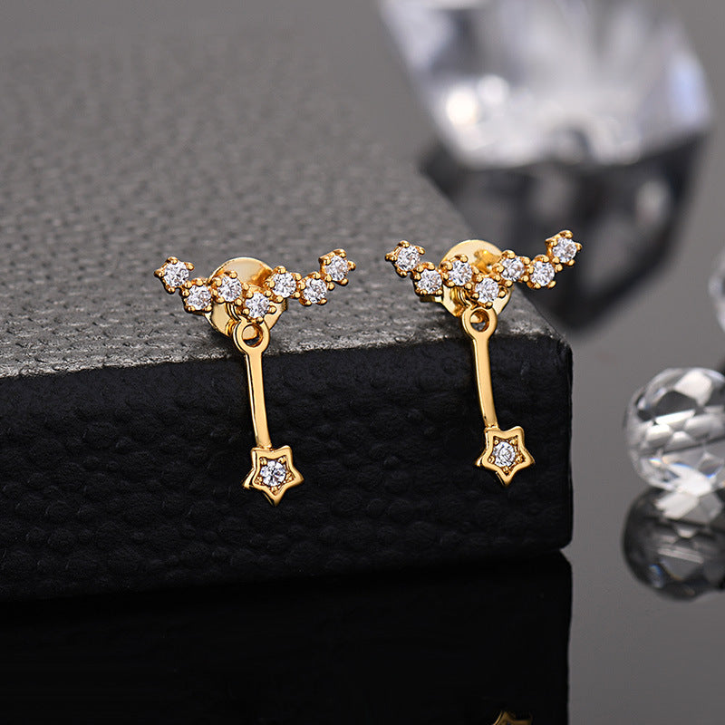 Eve Kdrama Lee La-El Seo Yea Ji  Celestial Jacket Earrings