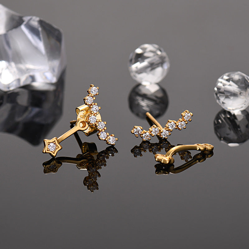 Eve Kdrama Lee La-El Seo Yea Ji  Celestial Jacket Earrings