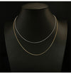 2 piece layered necklace as seen on Rachel Park in the Kdrama series Marry My Husband