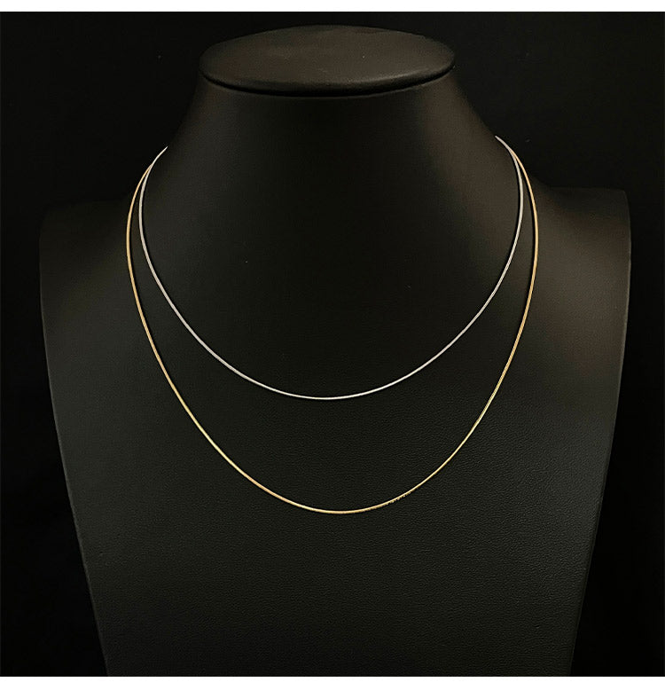 2 piece layered necklace as seen on Rachel Park in the Kdrama series Marry My Husband