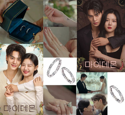 My Demon Kdrama| Do Do Hee and Jung Koo Won Wedding Rings | Webtoon Couple Rings