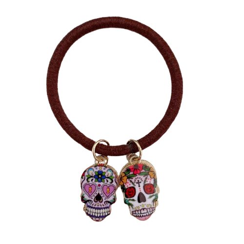 Webtoon True Beauty Kdrama Day of The Dead Charms Hair Tie