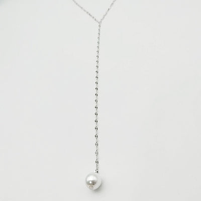 Rachel Park Inspired Lariat Necklace | S925 Sterling Silver Y Necklace Her Private Life