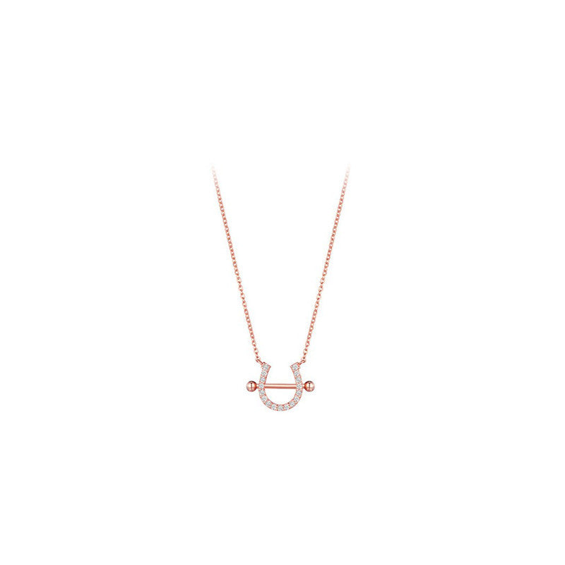 Crash Landing on You Horseshoe Necklace  | s925 Sterling Silver | Seo Ji Hye