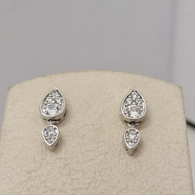 Little Women Oh In Ju - Kim Go Eun Earrings Double Teardrop Earrings