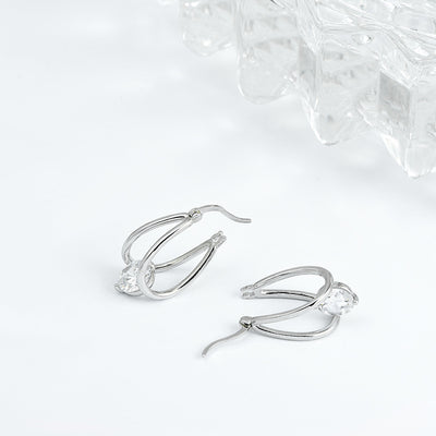 kdrama earrings from CLOY Stud Drop Earring as seen on Son Ye Jin