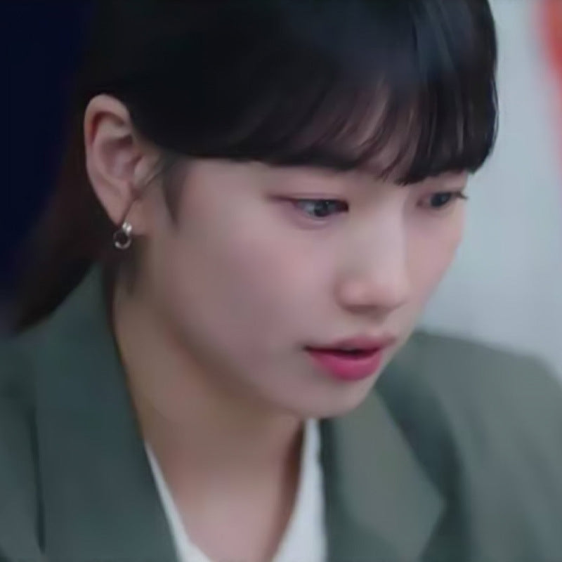 Startup Kdrama Earrings | Bae Suzy & Seo Dal-mi Earring | S925 Silver Earring | Korean Earring