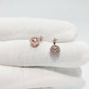 2 in 1 style Zircon Drop Round Earring Kdrama Jewellery Inspired by  Touch Your Heart Yoo In Na