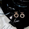 Minimalist Circle Earrings What's wrong with secretary kim, seen on Park Min-Young
