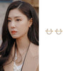 Crash Landing on You Horse Shoe Earrings | 925 Sterling Silver |  Seo Ji Hye
