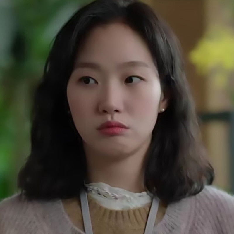 Little Women Oh In Ju Floral Bud Pearl Earrings