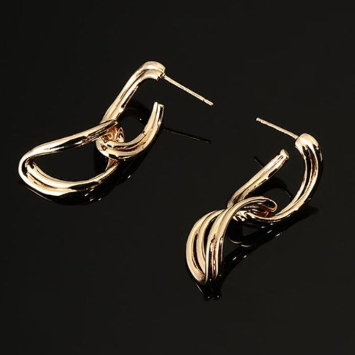 Sea Yea Ji linked earrings Inspired It's Okay Not To be Okay Korean Drama