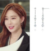 Jewelry from Kdrama Touch Your Heart Yoo In Na Inspired Bejewelled Drop Earrings