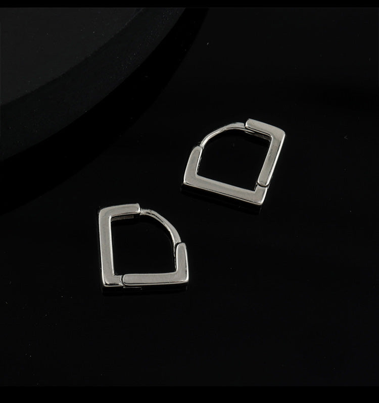 Hometown Cha Cha Cha Inspirierte Sterling SIlver Shin Min Ah Ohrringe Dreieck Huggies