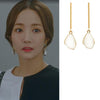 Jewelry As seen on Rachel Park in the Kdrama series Her Private Life Drop Earrings