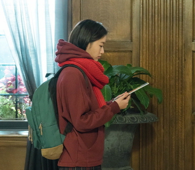 Goblin Kdrama Ji Eun Tak Iconic Red Scarf Guardian: The Lonely and Great God