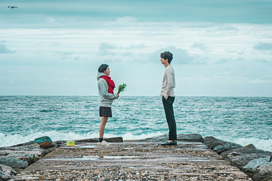 Goblin Kdrama Ji Eun Tak Iconic Red Scarf Guardian: The Lonely and Great God