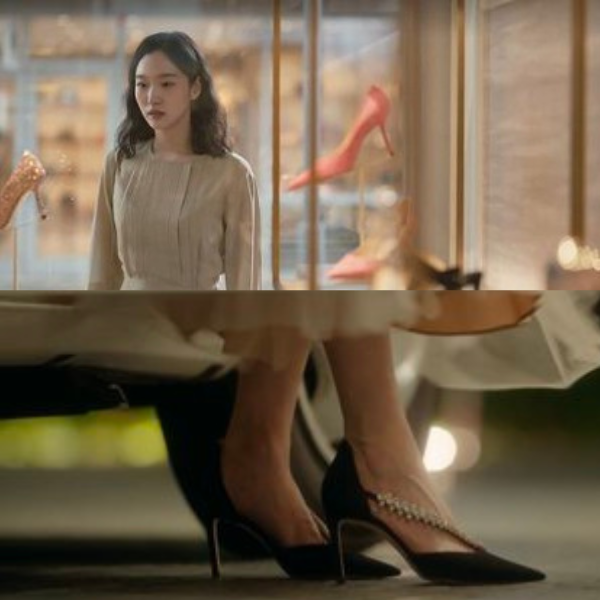 Little Women Oh In Ju Bejewelled Pointed Toe Pumps Kim Go Eun