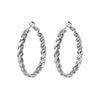 Pleated Hoop Earrings Kim Se Jeong Business Proposal