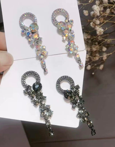 Cosmic Cluster Earrings Korean Drama inspired by Hotel Del Luna seen on IU