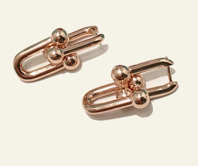 Korean Drama Penthouse Link Earrings As seen On Shim Su-ryeon Lee Ji-ah