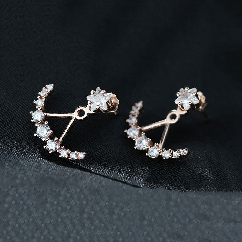 Crash Landing On You Seo Ye Jin Inspired Crescent Earrings