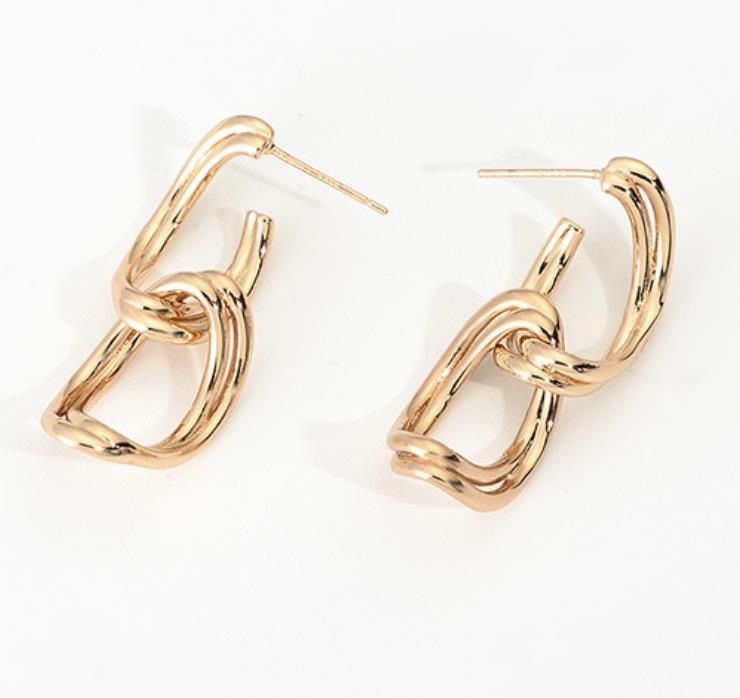 Sea Yea Ji linked earrings Inspired It's Okay Not To be Okay Korean Drama