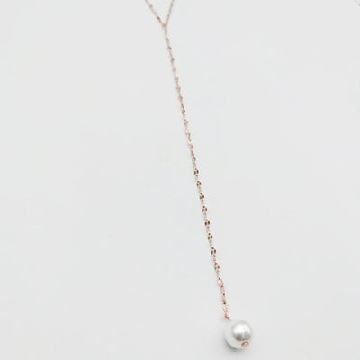 Rachel Park Inspired Lariat Necklace | S925 Sterling Silver Y Necklace Her Private Life