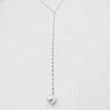 Rachel Park Inspired Lariat Necklace | S925 Sterling Silver Y Necklace Her Private Life