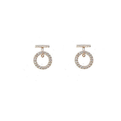 Minimalist Circle Earrings What's wrong with secretary kim, seen on Park Min-Young