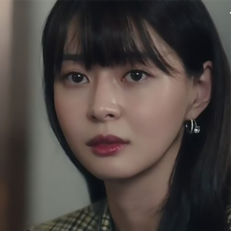 Korean Drama Jewelry as seen on Itaewon Class Earrings on Kwon Nara