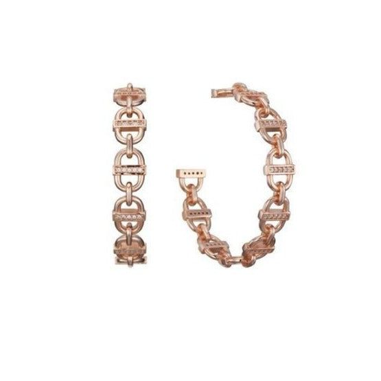 Seo Yea-Ji Chain Link Hoop Earrings | It's Okay TO Not Be Okay