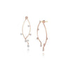 Kdrama Jewellery from Touch Your Heart Yoo In Na asymmetrical earrings