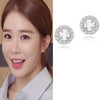 Kdrama Touch Your Heart Yoo In Na Inspired Round Stud Earrings