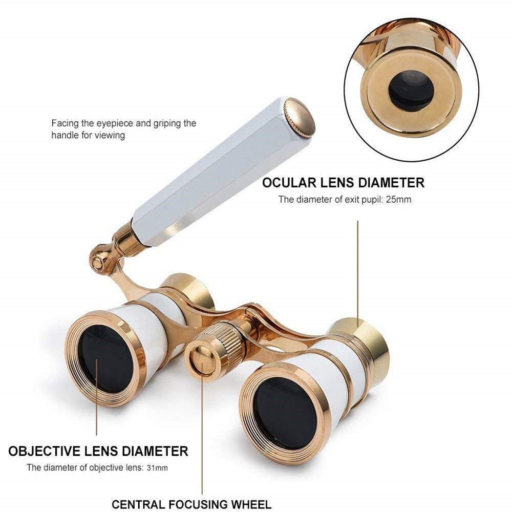 IU vintage binoculars (functional) inspired from the Kdrama series Hotel Del Luna