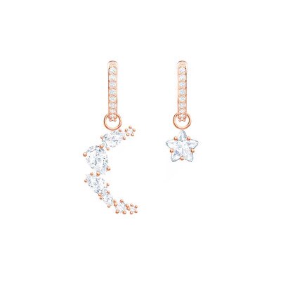 Celestial Moon & Star Mismatch Earrings | IU | Hotel Del Luna